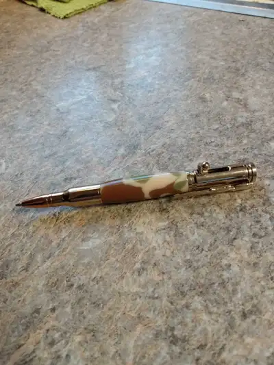 Handcrafted bullet pen , View more