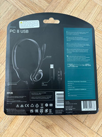 Sennheiser EPOS USB headset- new