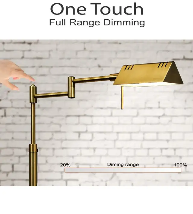 O’Bright Dimmable LED Pharmacy Floor Lamp, 12W LED, Full Range D in Indoor Lighting & Fans in Hamilton - Image 4