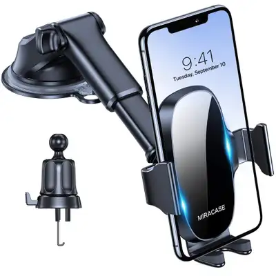 3-in-1 Cell Phone Holders for Your Car - Miracase, View more