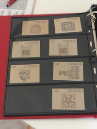 Collection de timbres Canada 