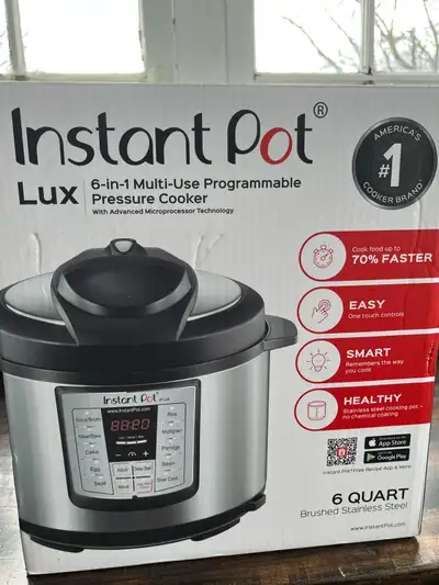 Instapot - 6 quart, View more