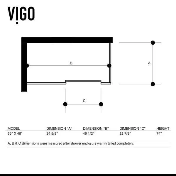 48" Vigo Shower Enclosure62863258327938122