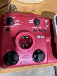  Effects pedal, Zoom b1x 