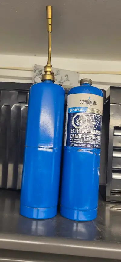 I am selling a used propane torch and tank. Tanks need to be refill Asking $30.