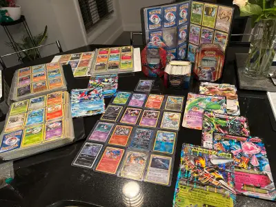 Pokémon cards from 2006-2017. Everything in the first picture is included, 4 full binders and cased...