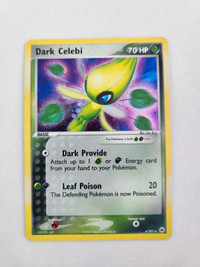 Dark Celebi Holo Rare 4/101 - Near Mint