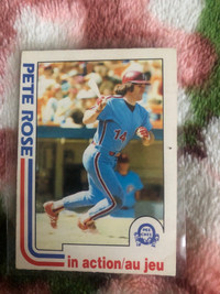 Pete rose rookie card