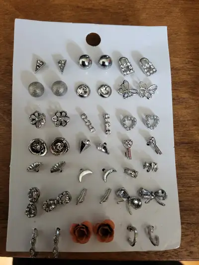 New earrings, View more