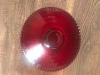 Beautiful Vintage Red Fruit Bowl