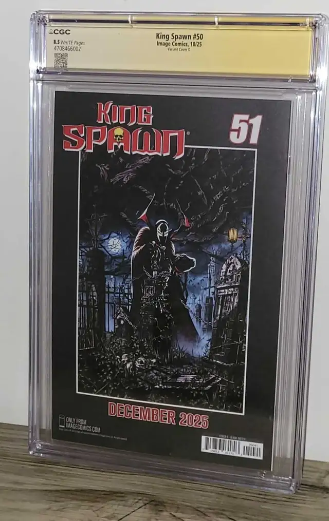 CGC King Spawn #50 Sketched & Signed in Comics & Graphic Novels in London - Image 4