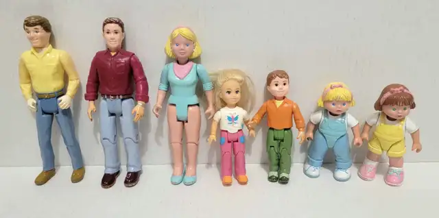 Fisher Price Loving Family Dollhouse Dolls Lot of 7628643606131211219