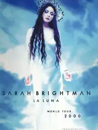 SARAH BRIGHTMAN 2000  LA LUNA CONCERT WORLD TOUR PROGRAM BOOK