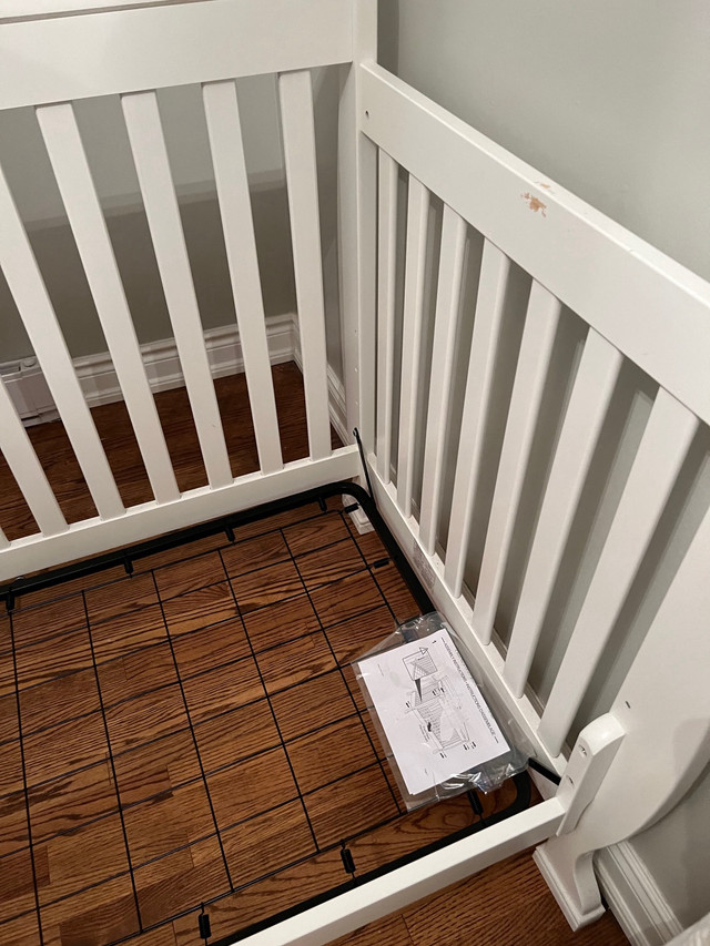 Baby Crib- mattress included  in Cribs in City of Toronto - Image 4