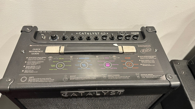 Line 6 Catalyst 60 New (updated firmware 2.0) in Amps & Pedals in Edmonton - Image 3