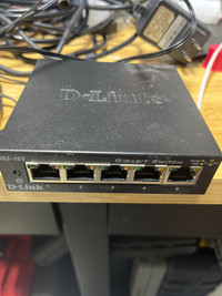 D link 5 port gigabit switch 