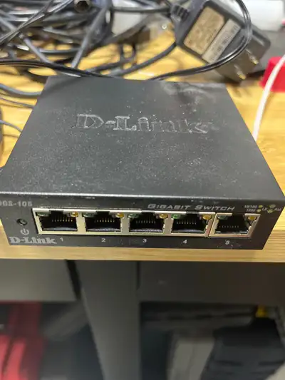 D link 5 port gigabit switch, View more