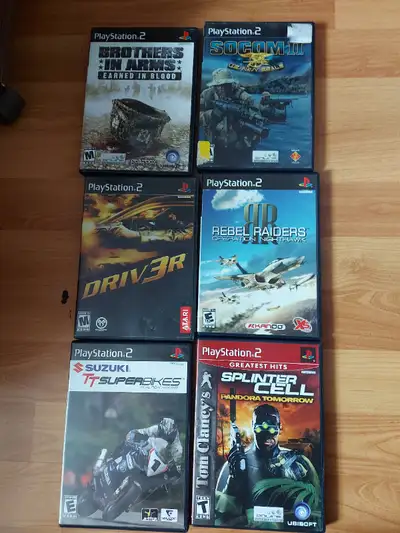 Ps2 games, 3 left, View more