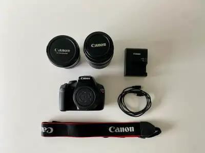 Canon DSLR + Lenses and Acessories, View more
