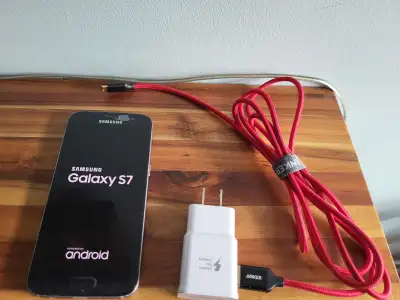 Unlocked Samsung Galaxy S7 smartphone, View more