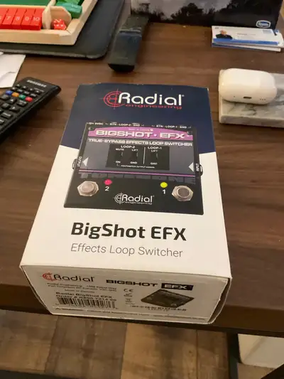 Radial  BigShot EFX. Effects Loop Switcher, View more