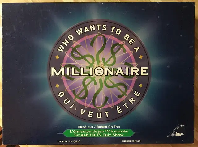 Qui veut être millionnaire (Who wants to be...) 12 ans et + in Toys & Games in Trois-Rivières - Image 2