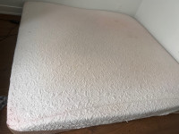 King size mattress with cover