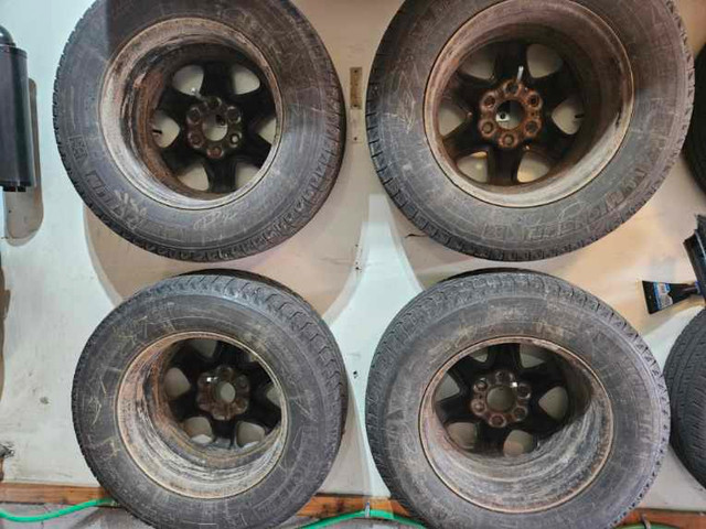 Michelin X-Ice Winter Tires (245/70 R17) on Rims! in Tires & Rims in Ottawa