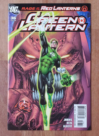 Green Lantern 36 1st cover Atrocitus rage red lanterns VF/NM