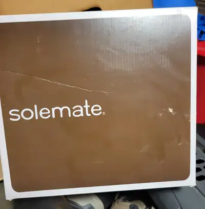 Solemate Black Leather Boot - Size 9, View more