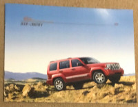 Jeep Liberty Auto Brochures for Sale