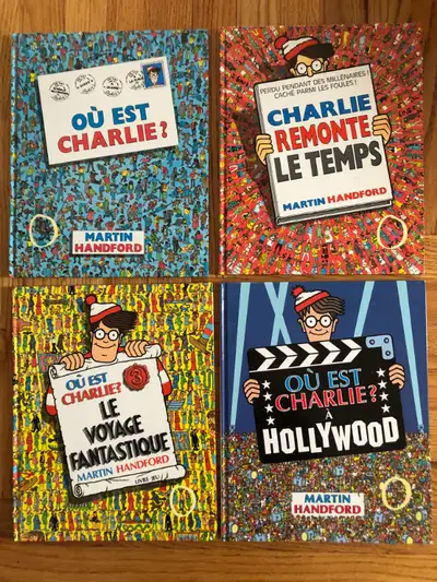 LIVRES JEU *** OÙ EST CHARLIE ? de MARTIN HANDFORD (10$ ch), View more