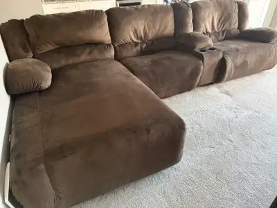 sectional with recliners, View more