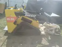 New mini excavator and mini skidsteer..