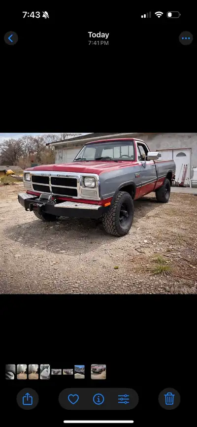 1992 Dodge Ram W250 12V Cummins Up for sale is a meticulously maintained 1992 W250. This truck has b...
