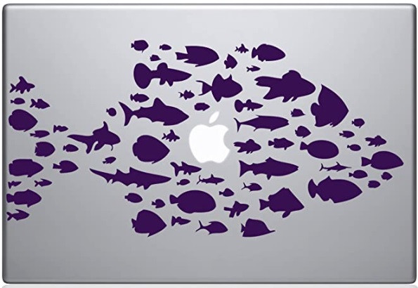 MacBook Decals - Decal Guru 11 12 13 inch NEW in Laptop Accessories in Mississauga / Peel Region - Image 3
