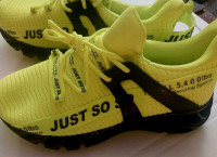 JUST SOS Sneaker for Mens/Women, Unisex - Brand New! 