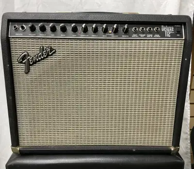 FENDER DELUXE 112 PLUS SOLID STATE AMP, View more