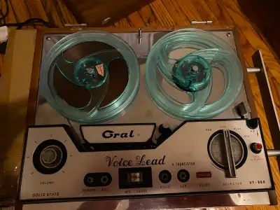 Gral Reel-to-Reel Tape Recorder, View more