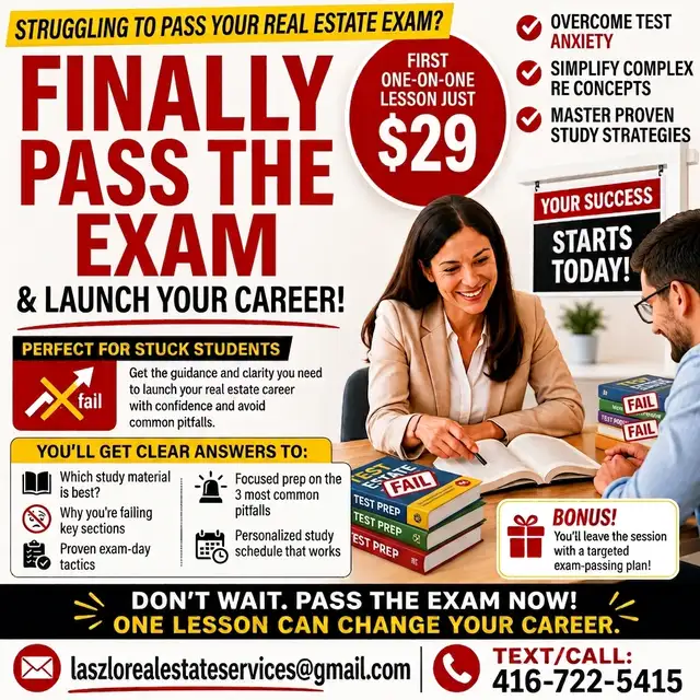 REAL ESTATE EXAM preparation Special