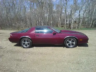 1982 chevrolet camaro I have owned the car for 25 years 350 engine bored, cam, headers 650 edelbrock...