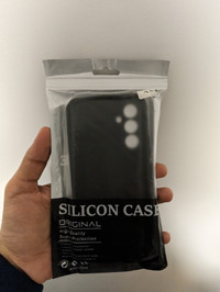 Samsung Galaxy A54 5g silicon case, black