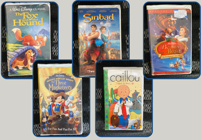 Bundle of Kids Disney Movies VHS, View more