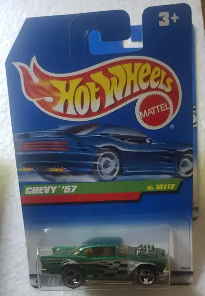 New in package. Individually priced. Torino 75.00 / Cougar / 57 Chevy /Rock Climber