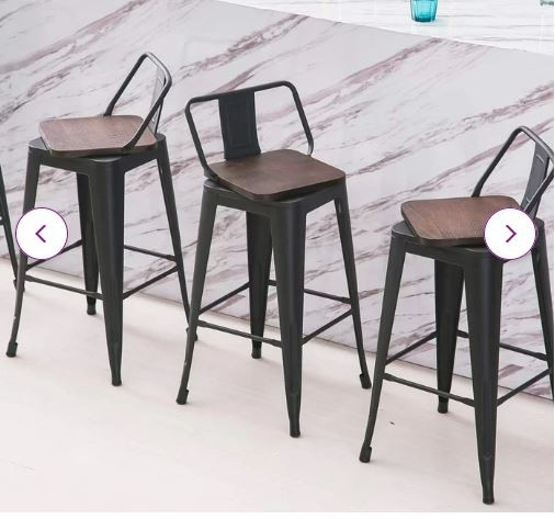Kaleo Swivel Stool (Set of 4) in Chairs & Recliners in Kitchener / Waterloo - Image 4