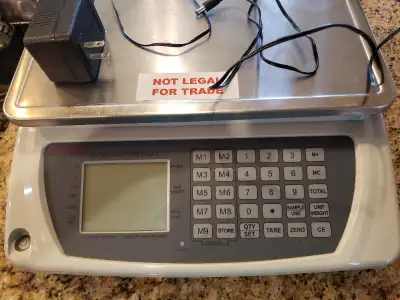 Any Load Model EC100 counting scale. Capacity 15 KG. Owned a retail store, counted stock at inventor...