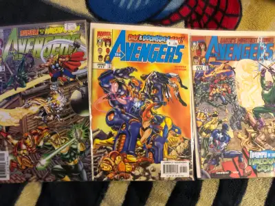 Marvel Comic Books AVENGERS v3 #16-18 Jerry Ordway NM, View more