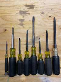 Klein screwdriver set 8pc