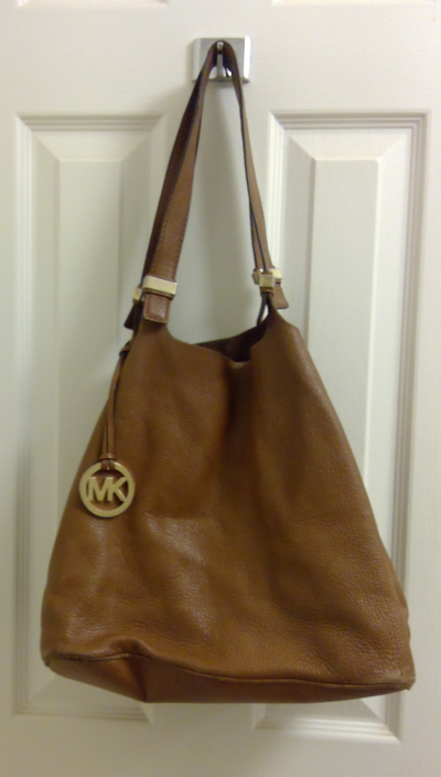 Michael Kors Leather Satchel Bag, View more