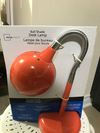 Mainstays Ball Shade Desk Lamp BNIB